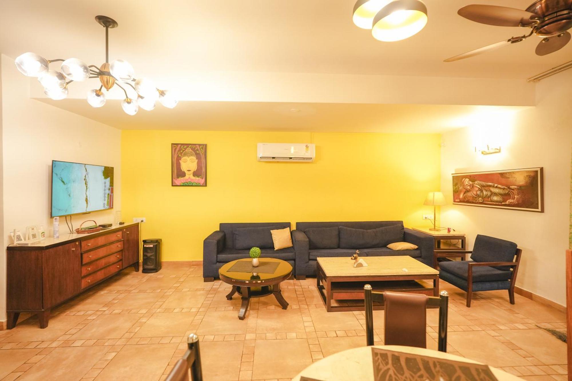 Villa M - Jia 3- 3Bhk In Candolim, Pool Facing, Near Beach, Breakfast Included Esterno foto