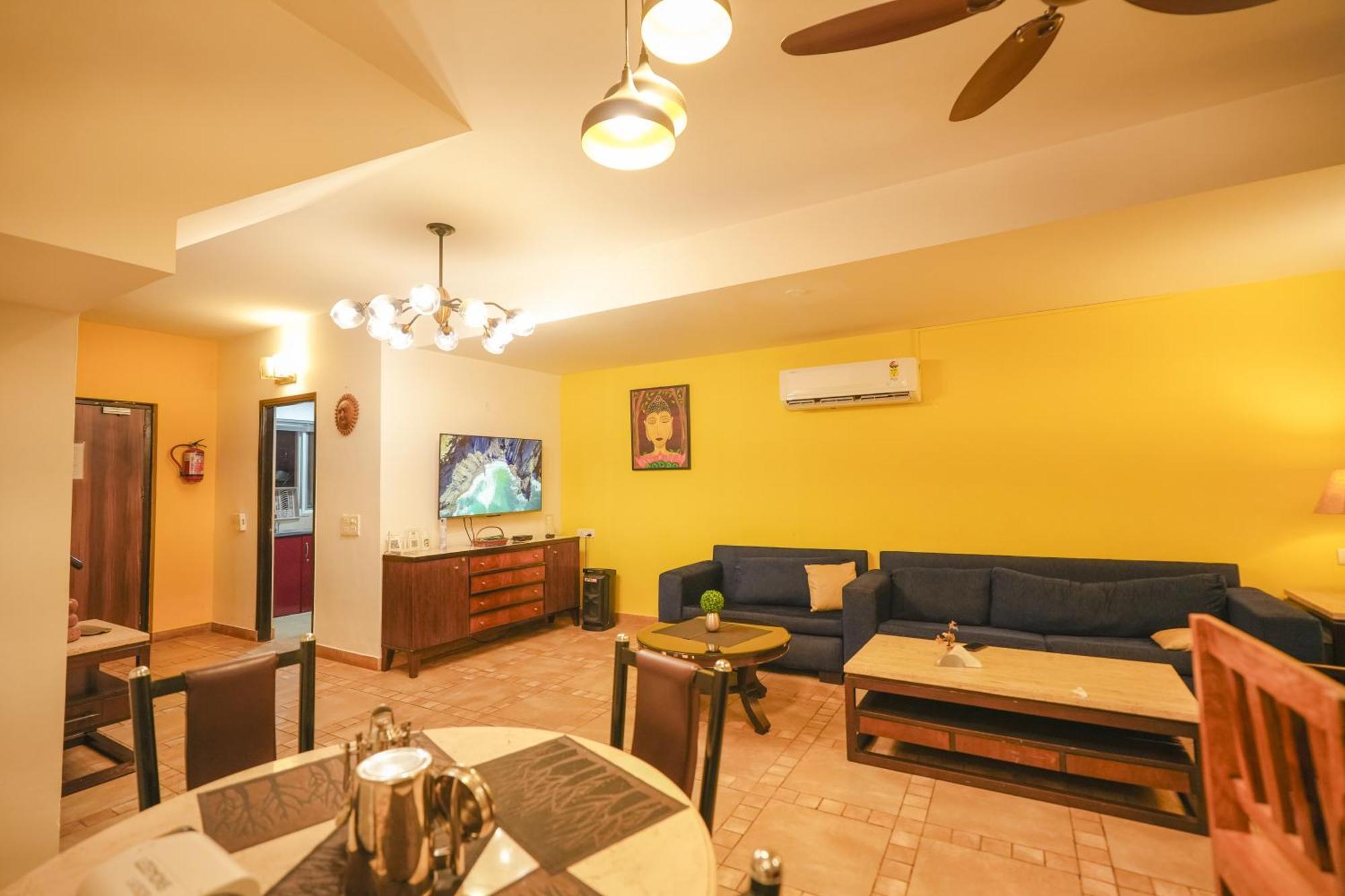 Villa M - Jia 3- 3Bhk In Candolim, Pool Facing, Near Beach, Breakfast Included Esterno foto