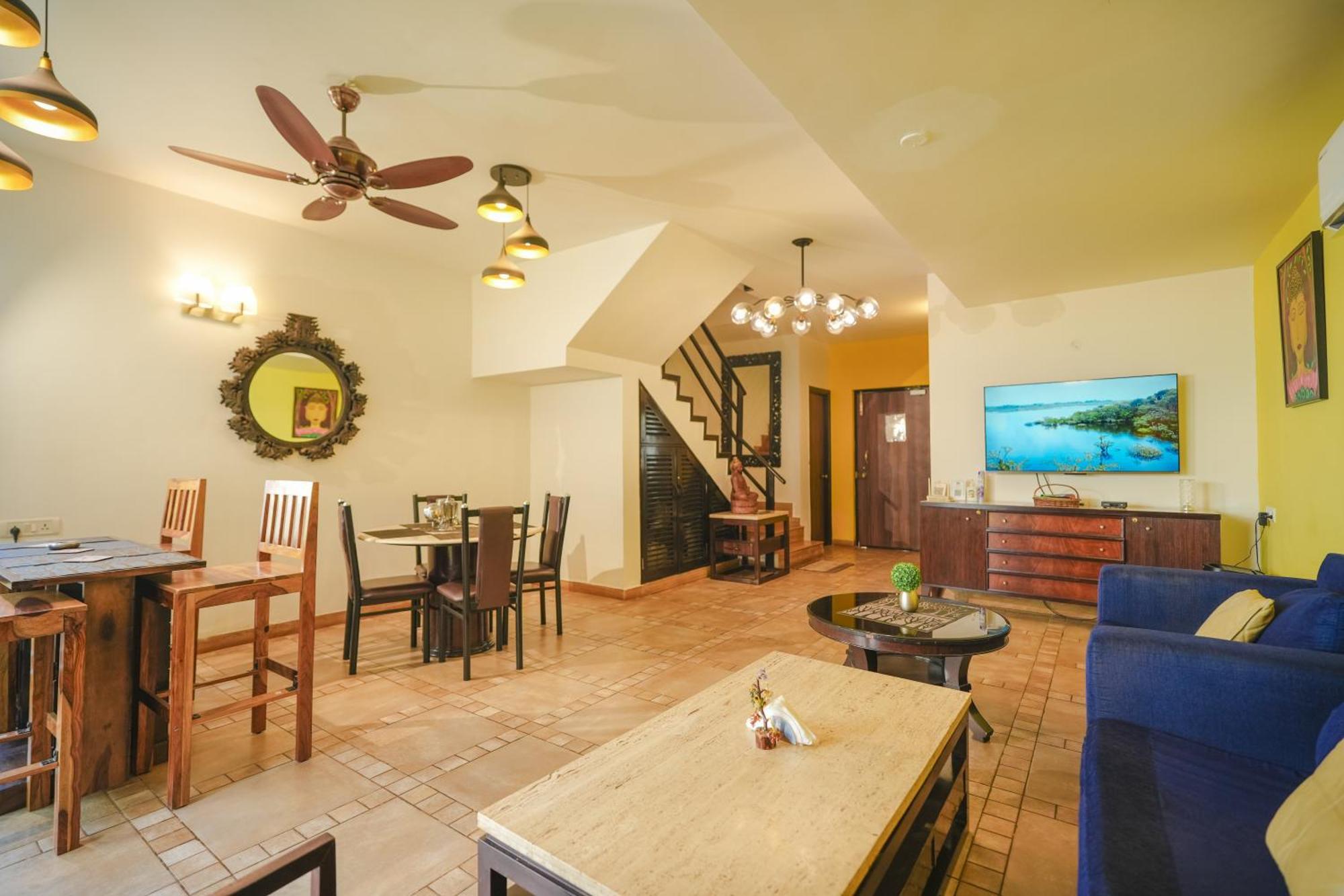 Villa M - Jia 3- 3Bhk In Candolim, Pool Facing, Near Beach, Breakfast Included Esterno foto