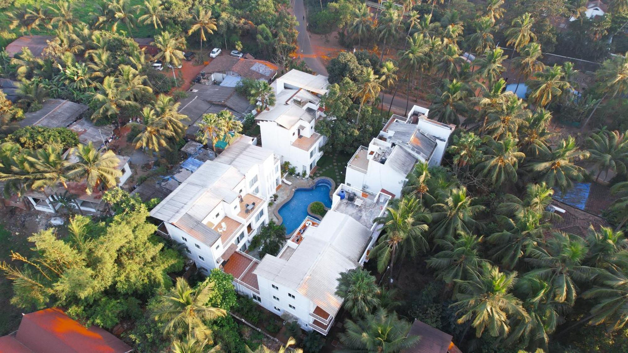 Villa M - Jia 3- 3Bhk In Candolim, Pool Facing, Near Beach, Breakfast Included Esterno foto