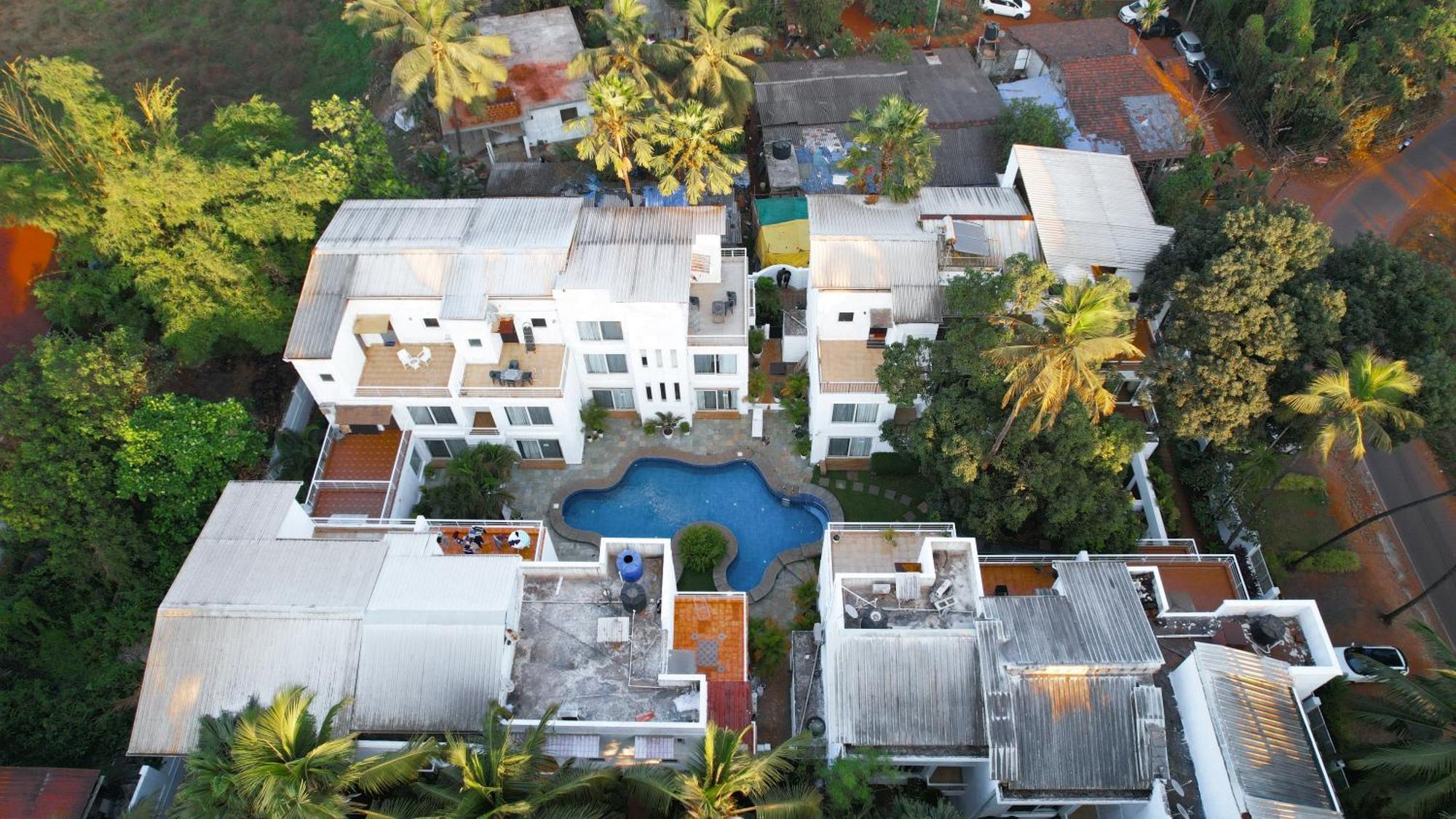 Villa M - Jia 3- 3Bhk In Candolim, Pool Facing, Near Beach, Breakfast Included Esterno foto